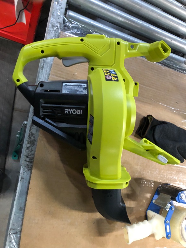 Photo 2 of [FOR PARTS, READ NOTES] NONREFUNDABLE
RYOBI 40-Volt Lithium-Ion Cordless Battery Leaf Vacuum/Mulcher (Tool Only)