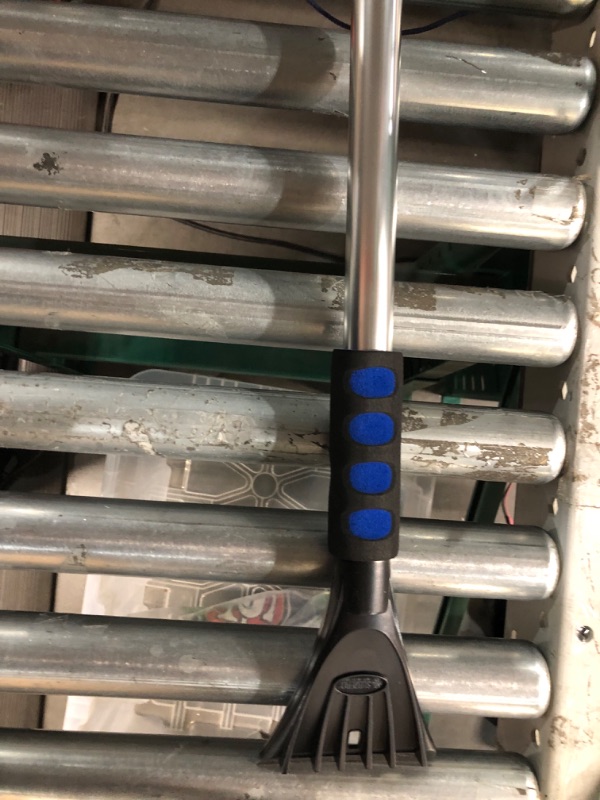 Photo 1 of SubZero 80037 60" Quick Lock Pivoting Head Snowbroom with Integrated Squeegee and Ice Scraper , Black