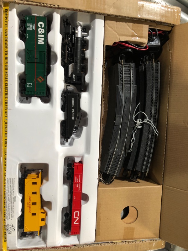 Photo 2 of Bachmann Trains - Pacific Flyer Ready To Run Electric Train Set - HO Scale