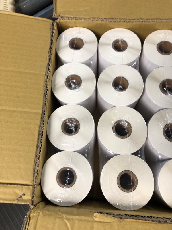 Photo 3 of (10 Rolls) 3 1/8 x 230 Thermal Paper (80mm x 70m) premium tape for Square POS System, Register Thermal Receipt Paper Rolls
