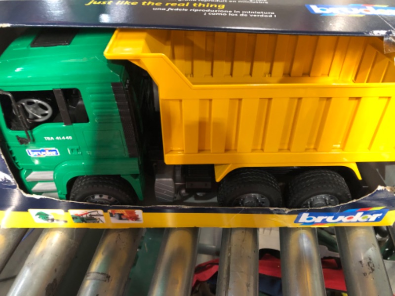 Photo 3 of Bruder MAN Tip Up Construction Dump Truck