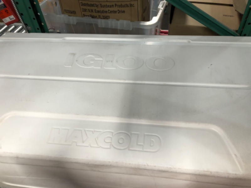 Photo 4 of **READ NOTES, MINOR DAMAGE, STOCK PHOTO**
Igloo 150 QT White Marine Polar Contour Insulated Cooler White 150 Qt New