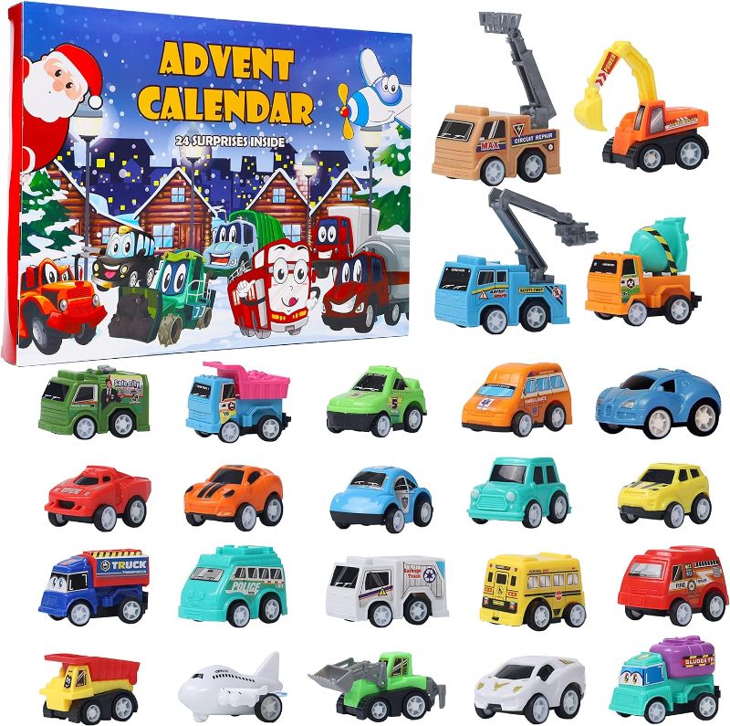 Photo 1 of ATDAWN Christmas Advent Calendar 2023 with 24 Mini Animal Plush Toys Set, Small Plush Stuffed Animal Toys Keychain Set, Christmas Countdown Toy Calendars for Kids Toddlers Teen Boys and Girls Advent Calendar-2