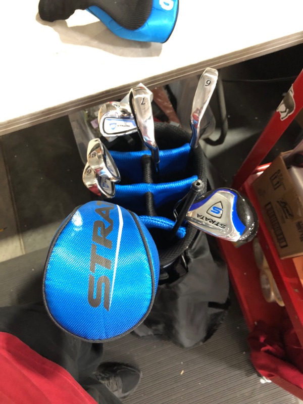 Photo 6 of ***DAMAGED - ONE OF THE CLUBS IS BROKEN - SOME OF THE CLUBS ARE MISSING - SEE PICTURES***
Strata Men’s Complete Golf Set Right Hand 12 Piece (Strata)