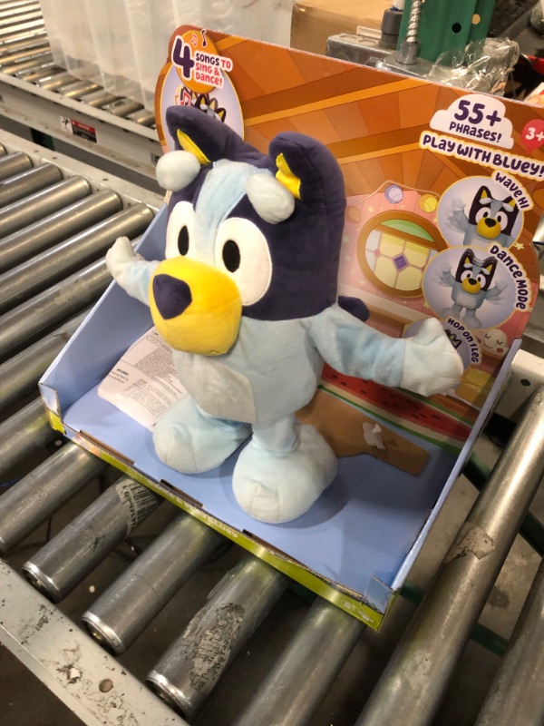 Photo 2 of Bluey Dance and Play 14" Animated Plush | Over 55 Phrases and Songs, Multicolor