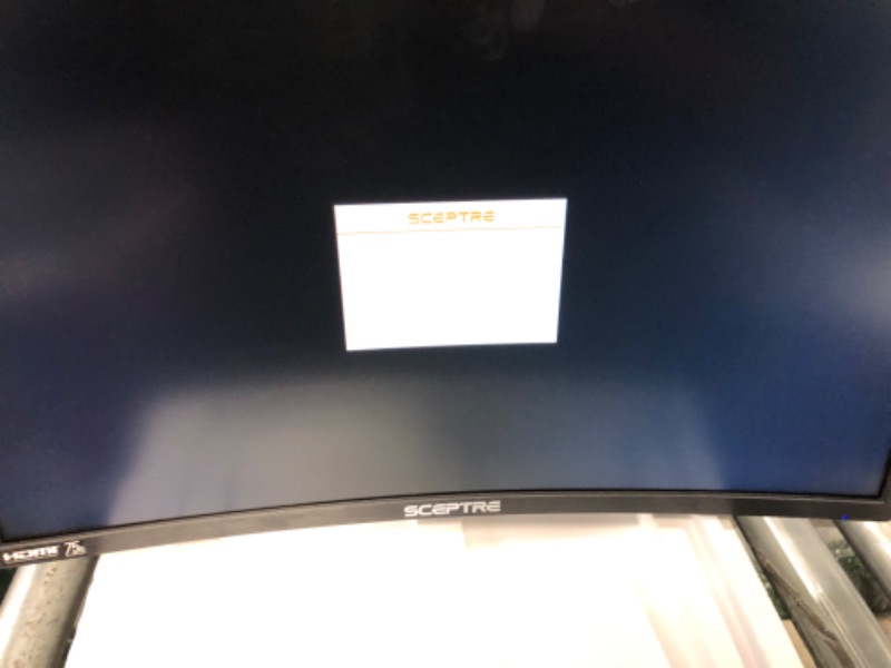 Photo 2 of Sceptre 24" Curved 75Hz Gaming LED Monitor Full HD 1080P 