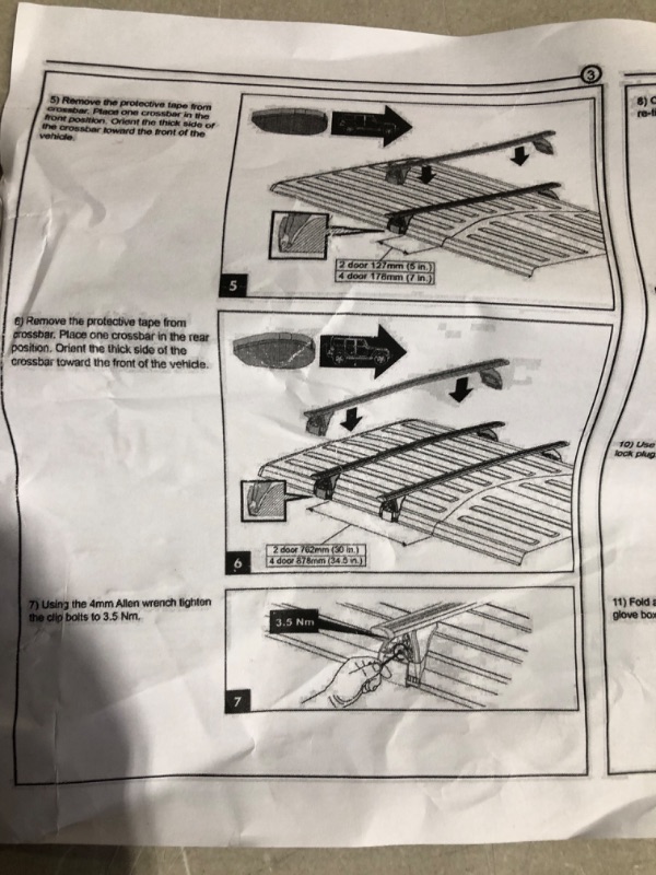 Photo 4 of * used * see images *
Heavy Duty 200lb Roof Rack Cross Bars Fits for Jeep 2007-2018 Wrangler