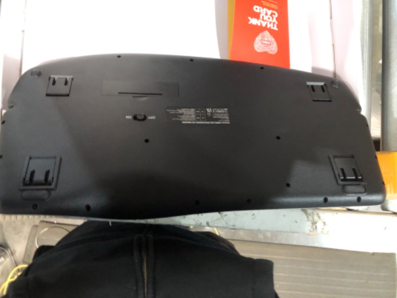 Photo 1 of *NON-FUNCITONAL*FOR PARTS*
Nulea Wireless Ergonomic Keyboard, 2.4G 