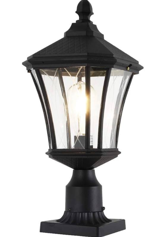 Photo 1 of  Lamp Post Light Black