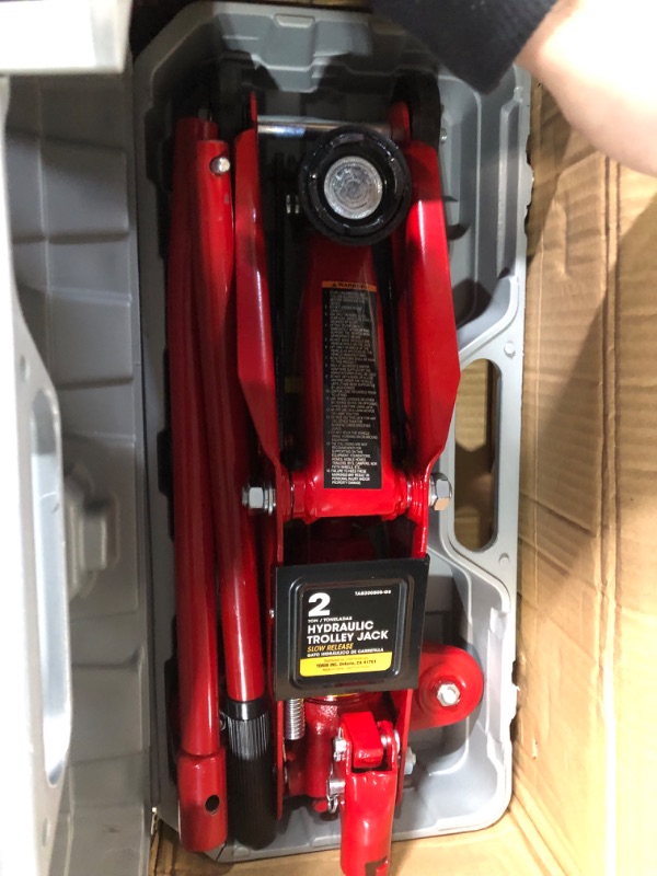 Photo 2 of BIG RED Hydraulic Trolley Service Lift Jack/Portable  2 Ton (4,000 lb) Capacity,