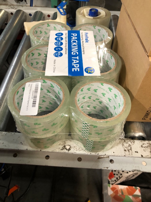 Photo 2 of Packing Tape 12 Rolls 1.88 Inch x 54.6 Yards Stronger and Thicker,