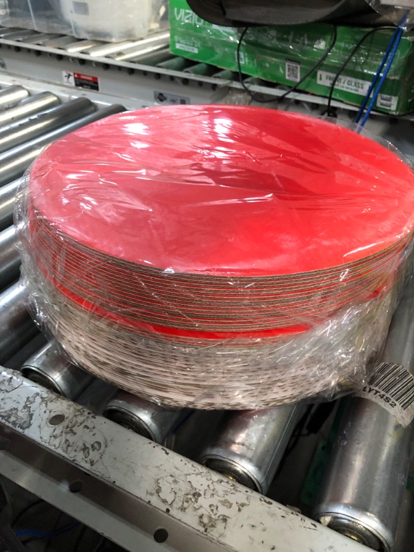 Photo 3 of (READ FULL POST) qiqee 12 Inch Red Cake Boards Round 40-Packs