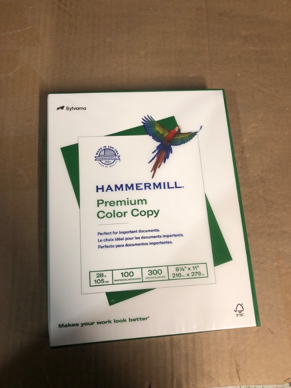 Photo 2 of Hammermill Printer Paper, 8.5 x 11 - 6 Pack (1,800 Sheets)