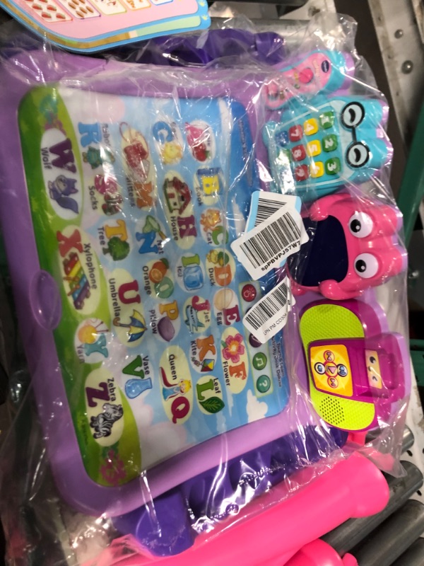 Photo 3 of (READ FULL POST) VTech Touch and Learn Activity Desk Deluxe, Pink Desk Pink Standard Packaging