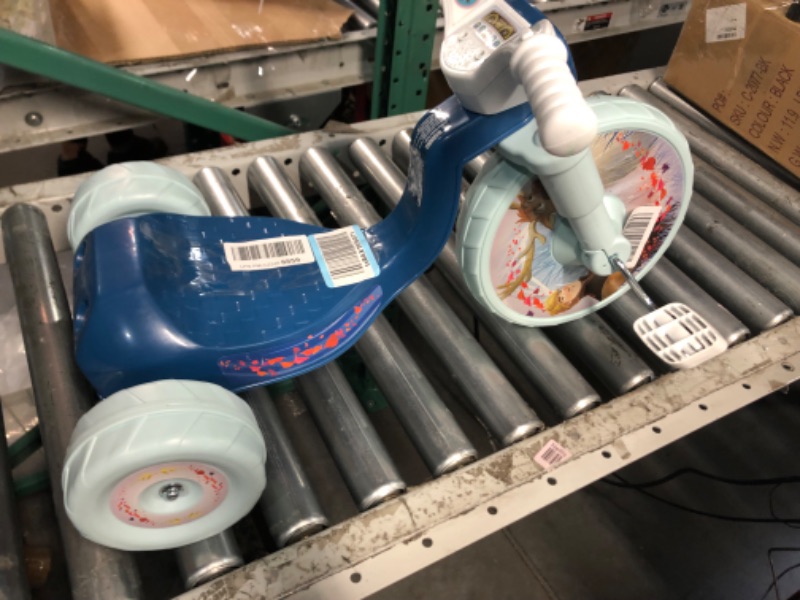 Photo 3 of ***READ NOTES***Disney Frozen 2 Frozen 2 Fly Wheels 10" Junior Cruiser Ride-On with 