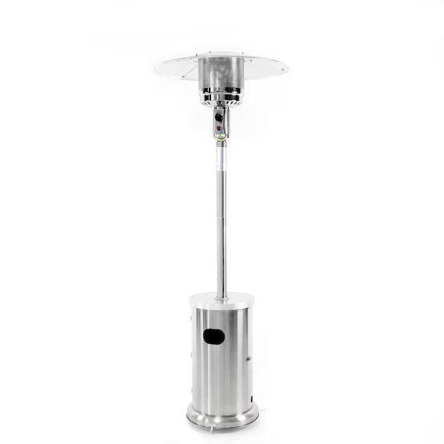 Photo 1 of 
Style Selections 48000-BTU Stainless Steel Stainless Steel Floorstanding Liquid Propane Patio Heater
