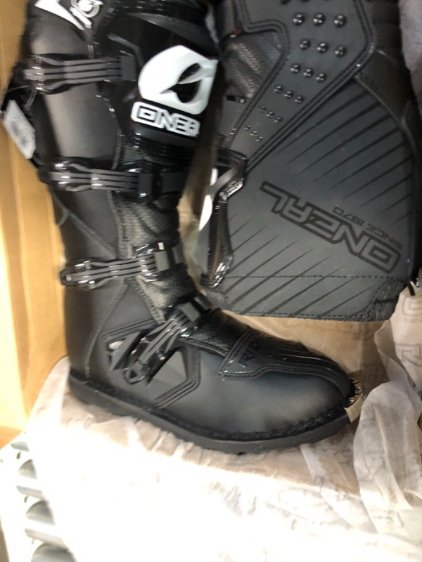 Photo 2 of * used * see all images *
O'Neal 0325-111 Men's New Logo Dirt Bike Rider Boot (Black, Size 11) 11 Black