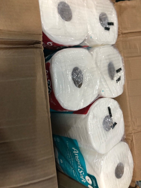 Photo 3 of Angel Soft Toilet Paper, 24 Super Mega Rolls