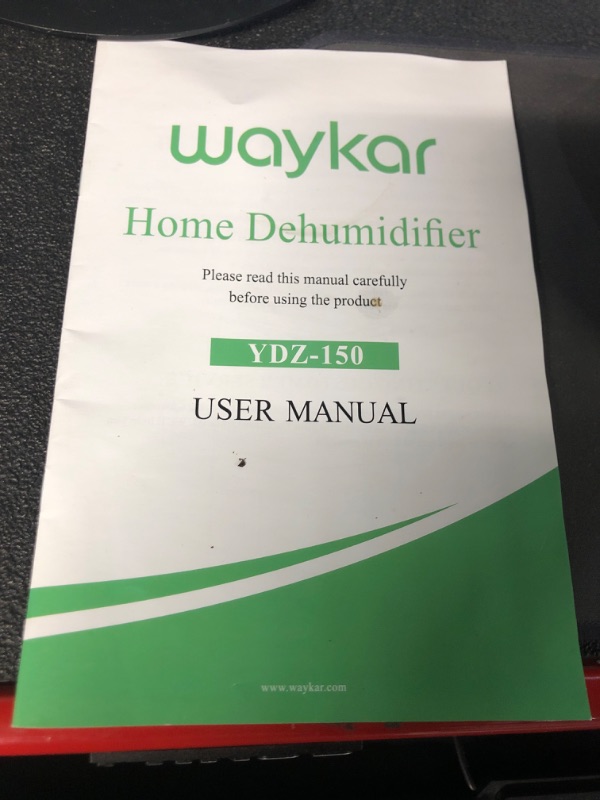 Photo 5 of **READ NOTES, NON-FUNCTIONAL, SOLD FOR PARTS, NON-REFUNDABLE**
Waykar 120 Pints Energy Star Home Dehumidifier for Spaces up to 6,000 Sq. White