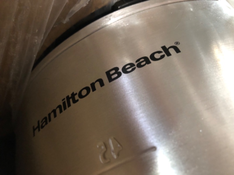 Photo 2 of Hamilton Beach 45 Cup Coffee Urn and Hot Beverage Dispenser, Silver 45 Cup Silver