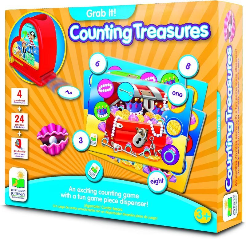 Photo 1 of ***FACTORY SEALED***
The Learning Journey Grab It! - Counting Treasures