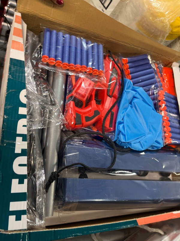 Photo 1 of **NONREFUNDABLE**FOR PARTS OR REPAIR**SEE NOTES**
Shooting Moving Target for Nerf w/Toy Guns and Foam Darts,