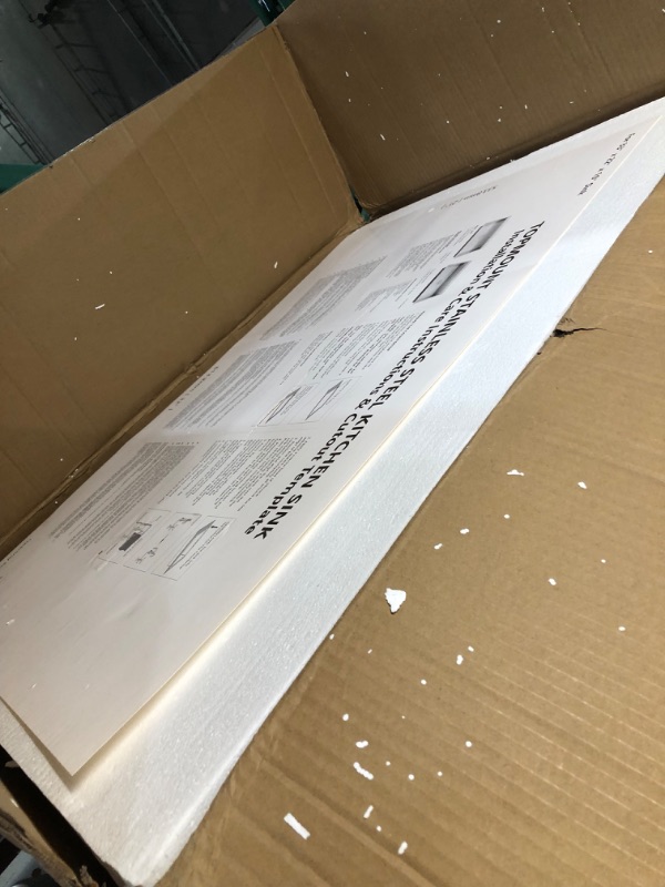 Photo 1 of 33 Inch Black Drop In Kitchen Sink with Glass Rinser Workstation-Bokaiya 33x22 Stainless Steel Kitchen Sink Drop In Topmount 16 Gauge Deep 