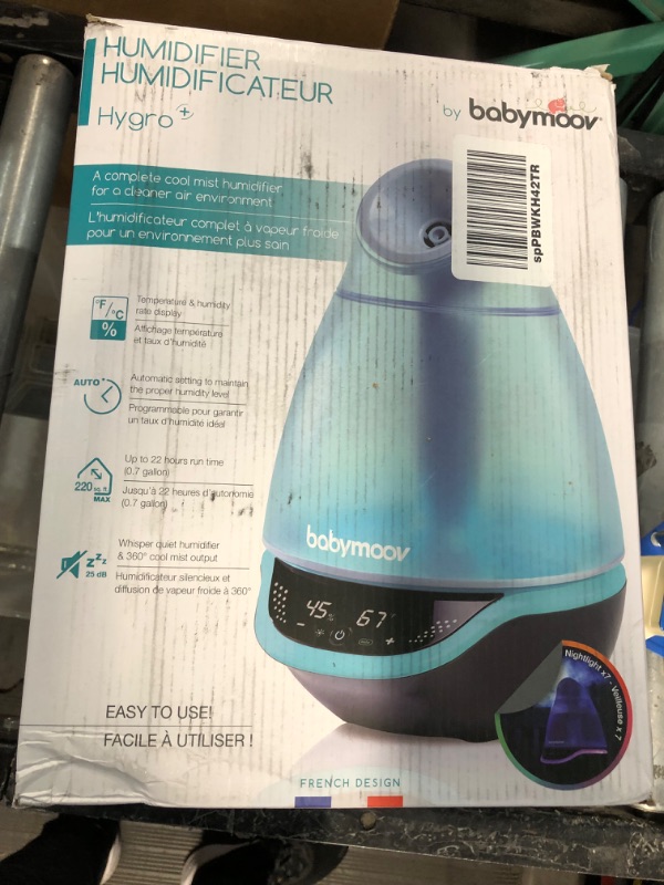 Photo 4 of ***DIRTY***Hygro Plus Cool Mist Humidifier 3-in-1 Humidity Control, Multicolored Night Light & Essential Oil Diffuser  