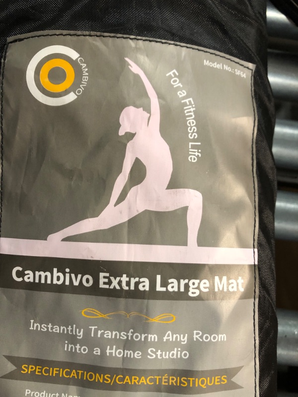 Photo 4 of ***SIMILAR TO STOCK PHOTO*** CAMBIVO EXTRA LARGE WORKOUT MAT