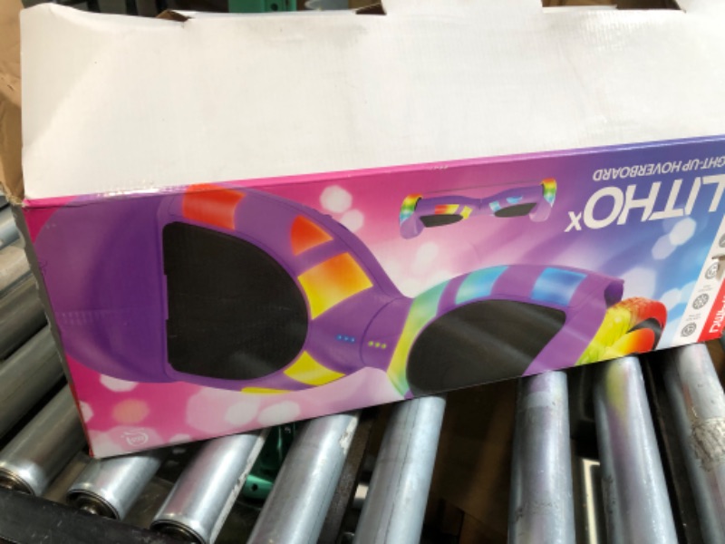Photo 4 of ***CHARGER DOES NOT WORK***Jetson All Terrain Hoverboard with LED Lights, LED Light-up Wheels, Self-Balancing Hoverboard with Active Balance Technology, Ages 12+