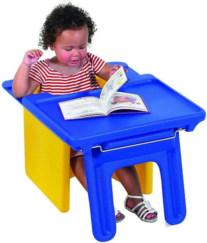 Photo 1 of ***ALL BLUE***Children's Factory Cube Chairs, Set-4, Woodland CF910-047, Classroom Furniture, Kids 