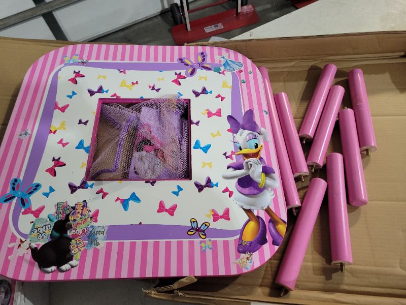 Photo 3 of ***TABLE ONLY  - CHAIRS MISSING - OTHER PARTS LIKELY MISSING AS WELL***
Disney Minnie Mouse Table And Chair Set With Storage