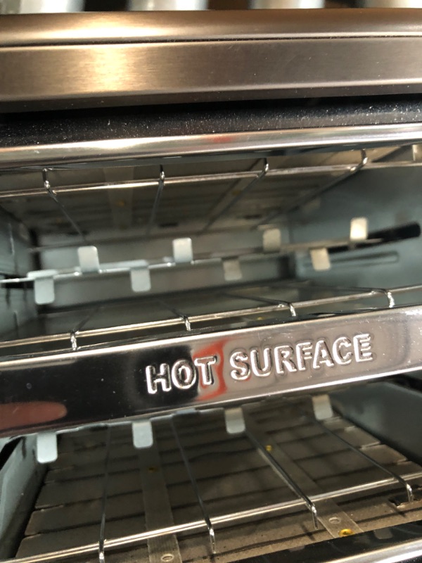 Photo 1 of ***SMALL DENTS*** SEEDEEM Toaster 2 Slice, Stainless Steel Bread Toaster LCD Display, 7 Bread Shade Settings, 1.4'' Wide Slots Toaster Bagel/Defrost/Reheat Functions, Removable Crumb Tray, 900W, Dark Metallic
