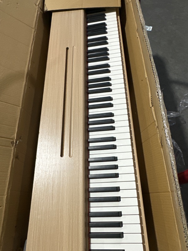 Photo 2 of **HAS BEEN USED- LOOSE HARDWARE0- UNABLE TO TEST**  88 Key Weighted Keyboard Piano -