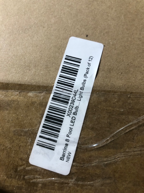 Photo 1 of **STOCK IMAGE IS A REFERENCE ONLY**  Barrina 8 Foot LED Bulbs- PACK OF 12 