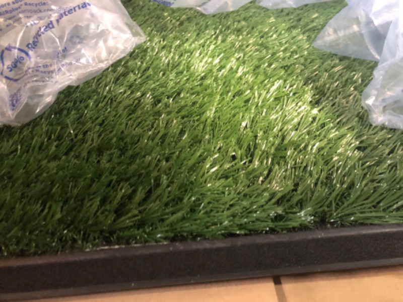 Photo 3 of  Grass Puppy Pee Pad for Dogs and Small Pets - 20x25 