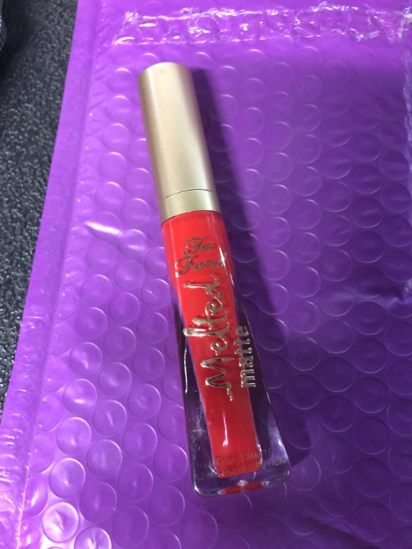 Photo 2 of Too Faced Melted Matte Liquified Matte Long Wear Lipstick - Hot Stuff