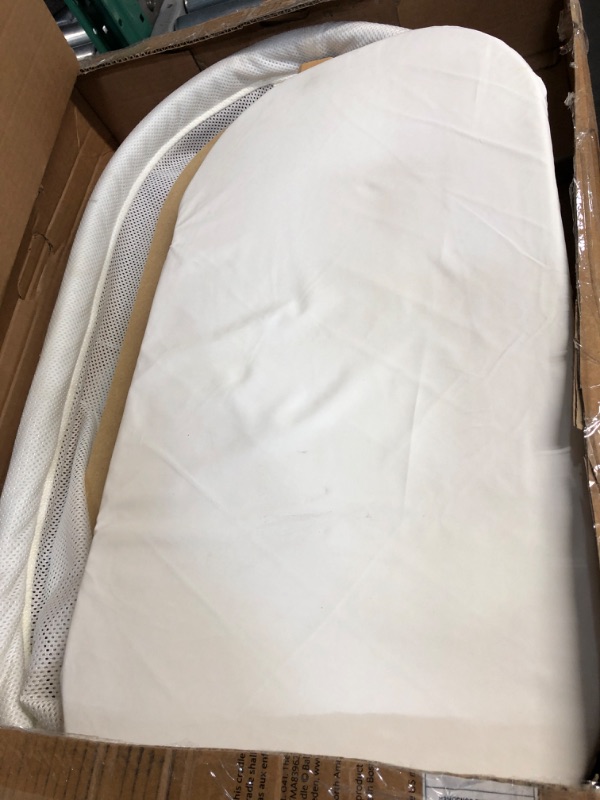 Photo 2 of **PREVIOUSLY OPENED**  BABYBJORN Cradle - White, 31x23x26 Inch (Pack of 1)