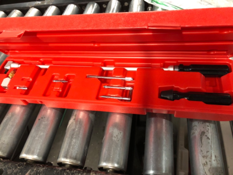 Photo 1 of DPTOOL Carburetor Adjustment Wrench Tool 14 Inches Long 90 Degree Bevel Screwdriver Portable Multi-Purpose Screwdriver Kit