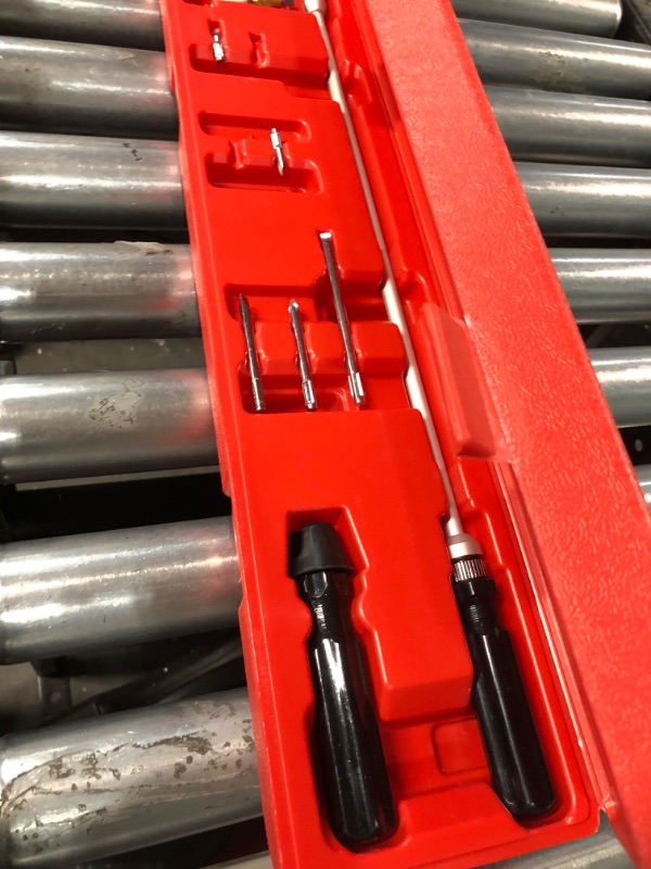 Photo 1 of DPTOOL Carburetor Adjustment Wrench Tool 14 Inches Long 90 Degree Bevel Screwdriver Portable Multi-Purpose Screwdriver Kit