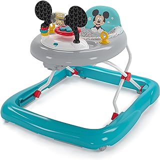 Photo 1 of Bright Starts Mickey Mouse Tiny Trek Walker, Original Bestie, 2-in-1 Walker Ages 6 Months+ Mickey Original Besties