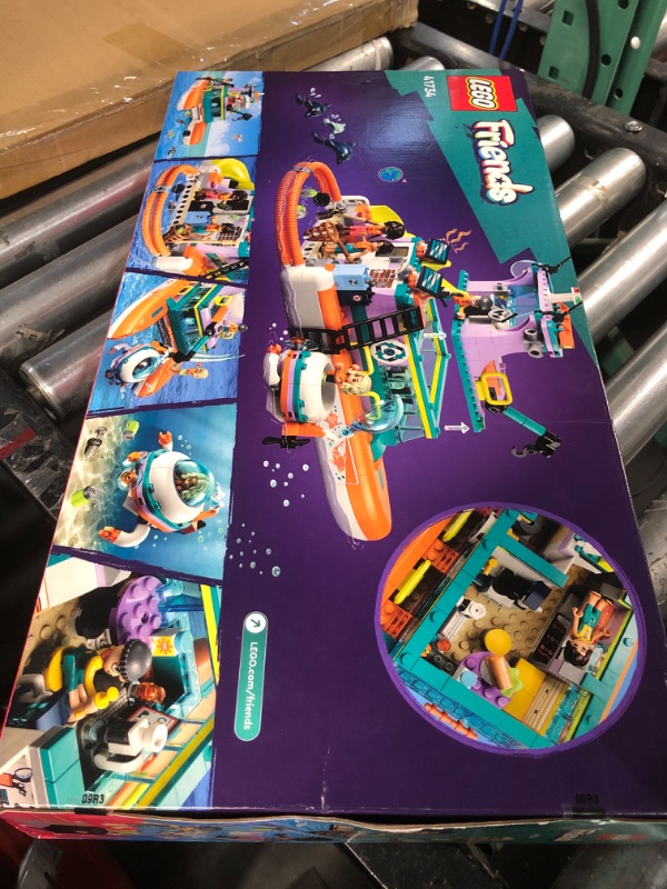 Photo 3 of **FACTORY SEALED**  LEGO Friends Sea Rescue Boat 41734 Building Toy Set