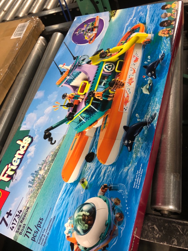 Photo 2 of **FACTORY SEALED**  LEGO Friends Sea Rescue Boat 41734 Building Toy Set