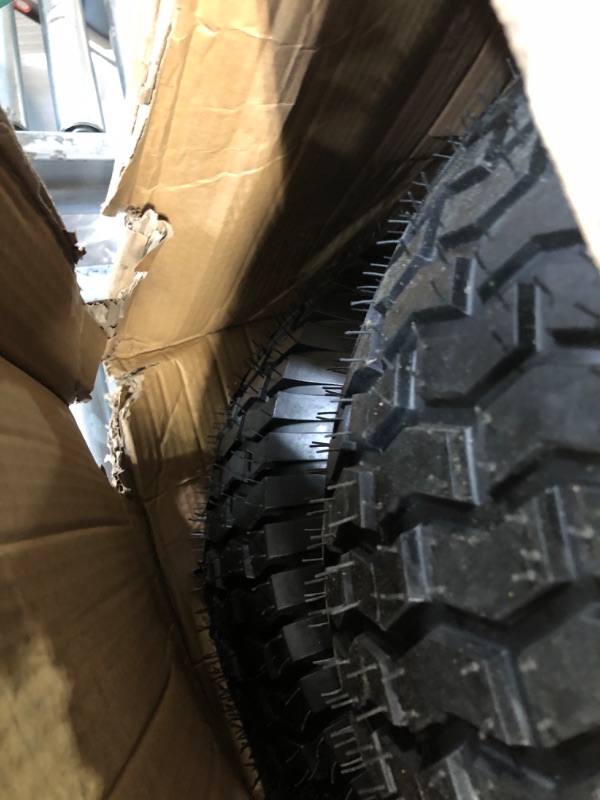 Photo 3 of 2PCS 20x8.00-8 Lawn Mower Tires with Rim,20x8x8 Lawn Tractor Tires,20x8.00-8nhs Tires for Lawn Garden Tractors,4 Ply Tubeless,3.5" Offset Hub,3/4" Bushing with 3/16" Keyway,965lbs Capacity 20x8.00-8 Tires with Rim