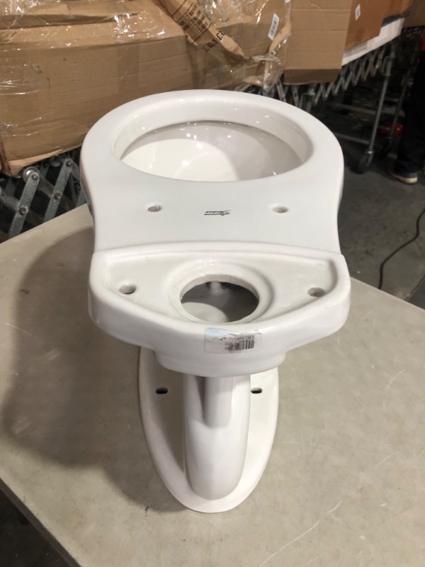 Photo 3 of ***TOILET BOWL ONLY - NO TANK OR SEAT - SEE PICTURES - NO PACKAGING - DIRTY***
American Standard 3251A.101.020 Flushometer Toilet Bowl, 1.6 gpf, Round, White