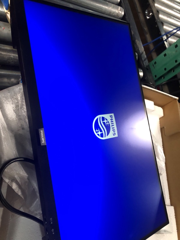 Photo 1 of **TURNS ON BUT UNABLE TO FULLY TEST**  PHILIPS Computer Monitors 22 inch Class Thin Full HD (1920 x 1080) 75Hz Monitor,