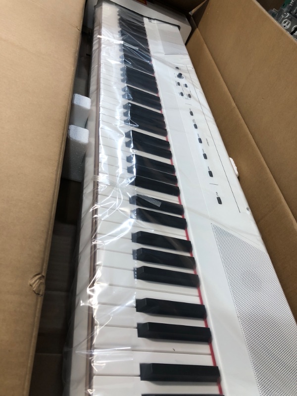 Photo 2 of ***NEW**   Alesis Recital – 88 Key Digital Piano Keyboard with Semi Weighted Keys, White Piano Only