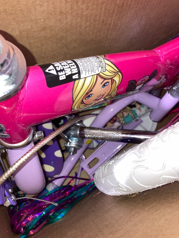Photo 3 of (READ FULL POST) Dynacraft Barbie Sweets 16" Bike, Girls Ages 4-8 Years
