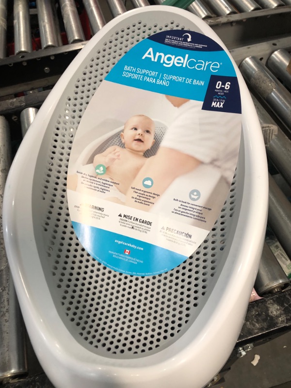 Photo 5 of **READ NOTES**
Angelcare Baby Bath Support (Grey) | Ideal for Babies Less than 6 Months Old Grey 1 Count (Pack of 1)