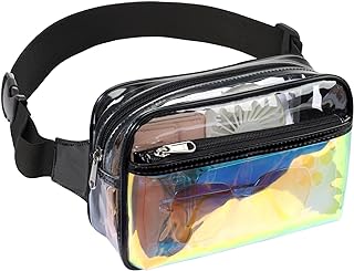 Photo 1 of **STOCK IMAGE IS A REFERENCE ONLY**  holographic fanny pack clear